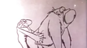 டீன் கழுதையில் நாய்